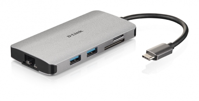 8-in-1 USB-C Hub-HDMI/LAN/Card Reader