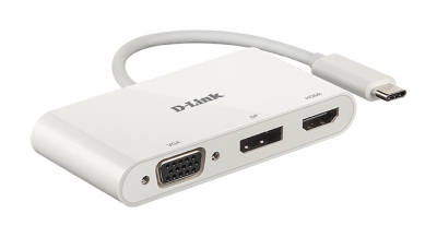3-in-1 USB-C to HDMI/VGA/DP adpater