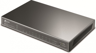 TP-LINK T1500G-10PS(TL-SG2210P) Managed L2/L4 Gigabit Ethernet (10/100/1000) Zwart Power over Ethernet (PoE)