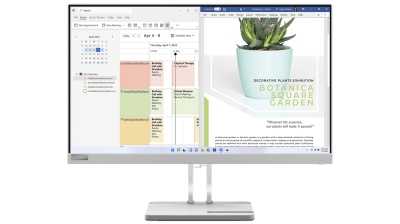 Lenovo L24e-40 LED display 60,5 cm (23.8\") 1920 x 1080 Pixels Full HD Grijs