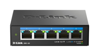 D-Link 5-poorts 2,5G Multi-Gigabit Desktop Switch