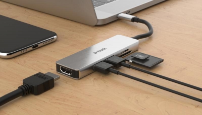 5-in-1 USB-C Hub-HDMI /SD/microSD reader