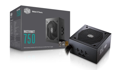 Cooler Master MasterWatt 750 power supply unit 750 W 24-pin ATX ATX Zwart