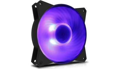 Cooler Master MasterFan MF120R RGB Moederbord Ventilator 12 cm Zwart, Transparant