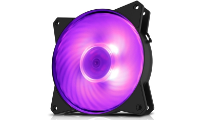 Cooler Master MasterFan MF120R RGB Moederbord Ventilator 12 cm Zwart, Transparant