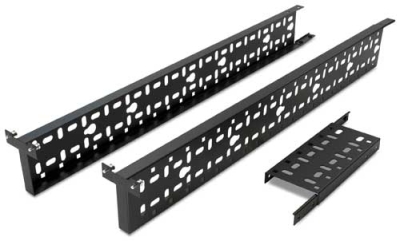 Vertical Cable Organizer. Center Rear Mo