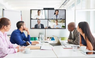 Yealink UVC34 video conferencing systeem 8 MP Gepersonaliseerde videovergaderingssysteem