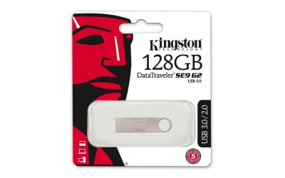 Kingston Technology DataTraveler SE9 G2 128GB USB flash drive USB Type-A 3.2 Gen 1 (3.1 Gen 1) Zilver