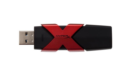 HyperX HXS3/128GB USB flash drive USB Type-A 3.2 Gen 1 (3.1 Gen 1) Zwart, Rood