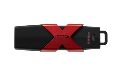 HyperX 256GB USB flash drive USB Type-A 3.2 Gen 1 (3.1 Gen 1) Zwart, Rood