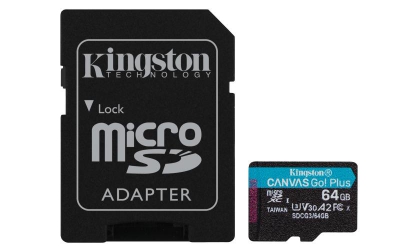 64GB mSDXC Canvas Go + 170R + ADP