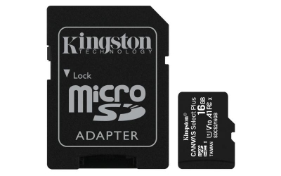 Kingston Technology Canvas Select Plus flashgeheugen 16 GB MicroSDHC Klasse 10 UHS-I