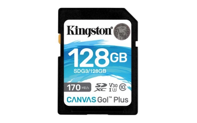 128GB SDXC Canvas Go Plus 170R UHS-I U3