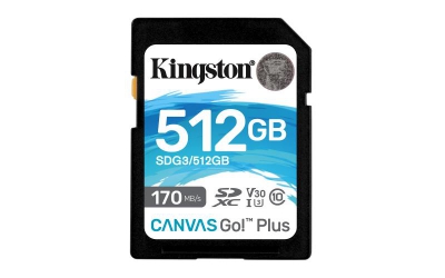 512GB SDXC Canvas Go Plus 170R UHS-I U3