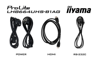 iiyama PROLITE Digitaal A-kaart 2,18 m (86\") LED Wifi 500 cd/m² 4K Ultra HD Zwart Type processor Android 11 24/7