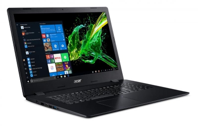 Acer Aspire 3 Pro A317-51-33KG Notebook Zwart 43,9 cm (17.3\") 1600 x 900 Pixels Intel® 10de generatie Core™ i3 4 GB DDR4-SDRAM 2