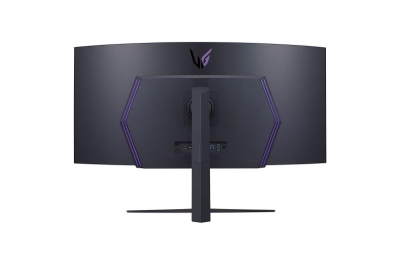 LG 45GR95QE-B computer monitor 113 cm (44.5\") 3440 x 1440 Pixels Wide Quad HD OLED Zwart
