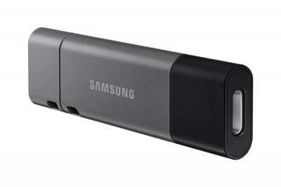 Samsung Duo Plus USB flash drive 256 GB USB Type-C 3.2 Gen 1 (3.1 Gen 1) Zwart, Grijs