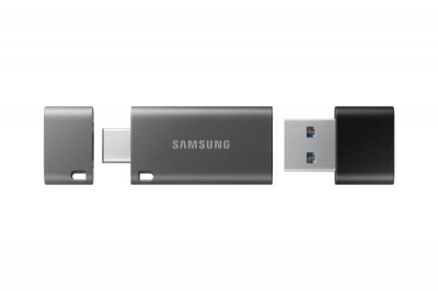 Samsung Duo Plus USB flash drive 256 GB USB Type-C 3.2 Gen 1 (3.1 Gen 1) Zwart, Grijs