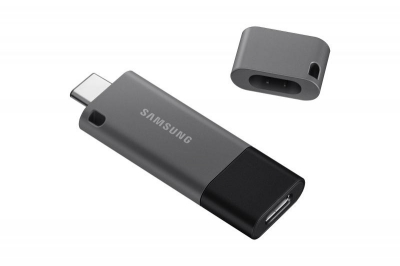 Samsung Duo Plus USB flash drive 256 GB USB Type-C 3.2 Gen 1 (3.1 Gen 1) Zwart, Grijs