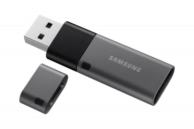 Samsung Duo Plus USB flash drive 256 GB USB Type-C 3.2 Gen 1 (3.1 Gen 1) Zwart, Grijs