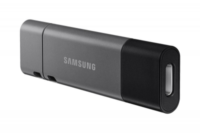 Samsung Duo Plus USB flash drive 32 GB USB Type-C 3.2 Gen 1 (3.1 Gen 1) Zwart, Grijs