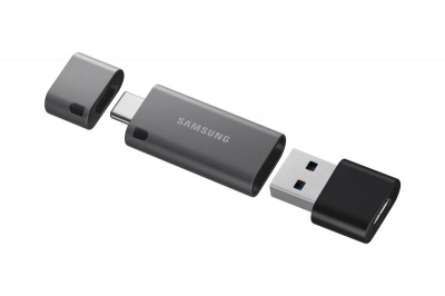 Samsung Duo Plus USB flash drive 32 GB USB Type-C 3.2 Gen 1 (3.1 Gen 1) Zwart, Grijs