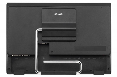 Shuttle All-In-One POS P511 System with battery 39,6 cm (15.6\") 1920 x 1080 Pixels Touchscreen 1,8 GHz 4405U Alles-in-een Zwart