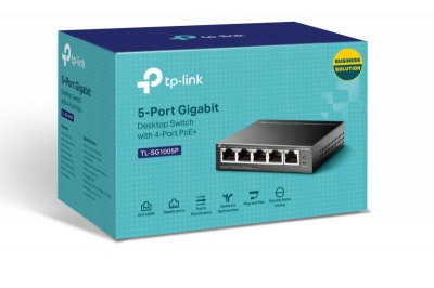 5-Port Gigabit Desktop Switch.