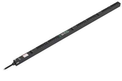 APC Easy PDU EPDU1232SMBO, Metered-By-Outlet with Switching, 0U, 32A, 400V, (18x)C13 & (6x)C19, IEC60309 32A 3Fase stekker