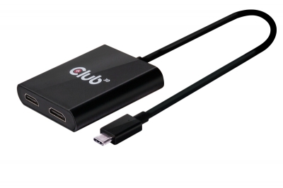 CLUB3D MST Hub USB 3.1 Gen1 Type C naar HDMI™ 1.4 Dual Monitor