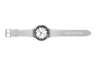 Samsung Galaxy Watch6 Classic Watch6 Classic 3,81 cm (1.5\") OLED 47 mm Digitaal 480 x 480 Pixels Touchscreen Zilver Wifi GPS