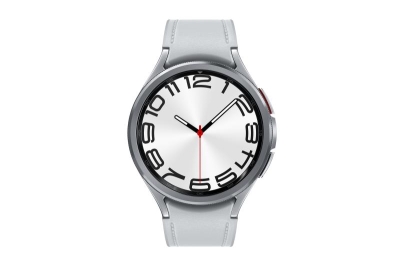 Samsung Galaxy Watch6 Classic Watch6 Classic 3,81 cm (1.5\") OLED 47 mm Digitaal 480 x 480 Pixels Touchscreen Zilver Wifi GPS