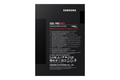 Samsung 990 PRO M.2 4 TB PCI Express 4.0 V-NAND MLC NVMe