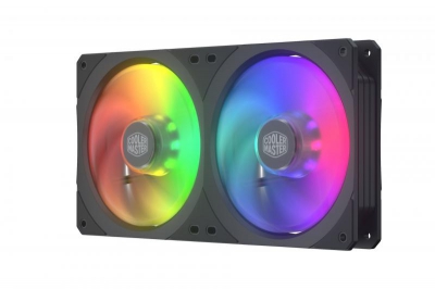 Cooler Master MasterFan SF240R ARGB Computer behuizing Koeler 12 cm Zwart