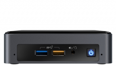 Intel NUC BOXNUC8I3BEK2 PC/workstation barebone i3-8109U 3 GHz UCFF Zwart BGA 1528