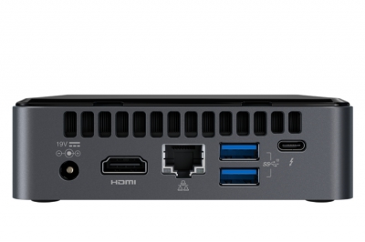 Intel NUC BOXNUC8I3BEK2 PC/workstation barebone i3-8109U 3 GHz UCFF Zwart BGA 1528