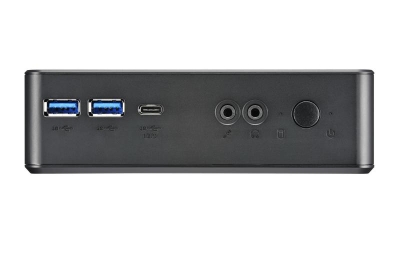 Shuttle XPC Nano PC NC40U, Intel Celeron 7305U, 1x HDMI, 1x DP,1xUSB-C/DP, 6x USB3.2, 1x 2.5\" bay, 2x M.2, 1x LAN, RAID, 24/7 pe