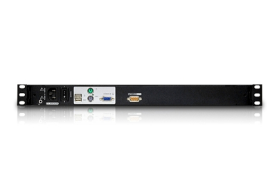ATEN Lichtgewicht PS/2-USB VGA LCD Console met USB-Randapparatuur Ondersteuning