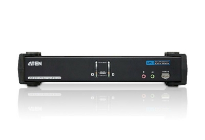 ATEN 2-poorts USB DVI Dubbelvoudige Link/ CH7.1 Geluid KVMP™-schakelaar