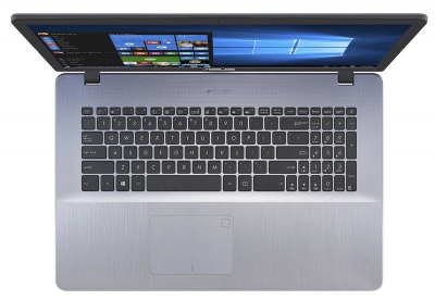 ASUS X705MA Notebook Grijs 43,9 cm (17.3\") 1600 x 900 Pixels Intel® Celeron® N 4 GB DDR4-SDRAM 256 GB SSD Wi-Fi 4 (802.11n) Wind