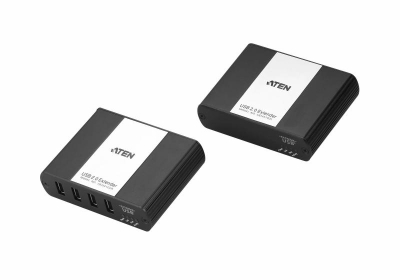 ATEN 4-poorts USB 2.0 Cat 5 Verlenger over LAN
