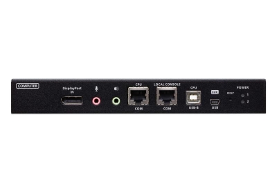 ATEN 1-Lokale/Externe enkele poort voor gedeelde toegang 4K DisplayPort KVM over IP-switch