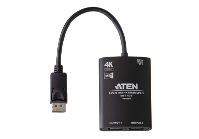 ATEN 2-Port True 4K DisplayPort MST Hub