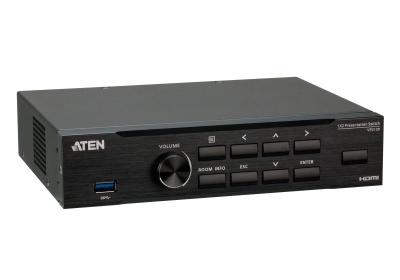 Aten Naadloze presentatieschakelaar met quad view multistreaming