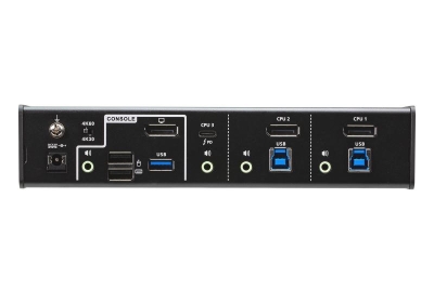 Aten 3-poorts USB-C DisplayPort Hybrid KVMP™-switch