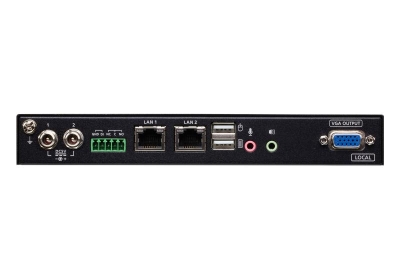 Aten 1-Lokale/Externe enkele poort voor gedeelde toegang VGA KVM over IP-switch