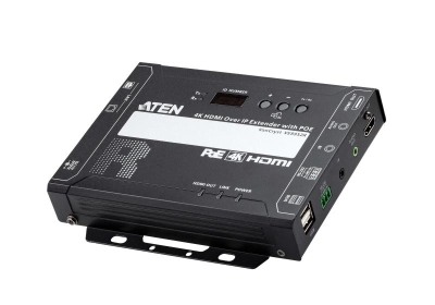 Aten 4K HDMI via IP-ontvanger met PoE