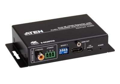 ATEN True 4K HDMI Repeater met audio-integratie en -deïntegratie