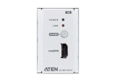 ATEN HDMI HDBaseT-Lite zender met EU wandplaat / PoH